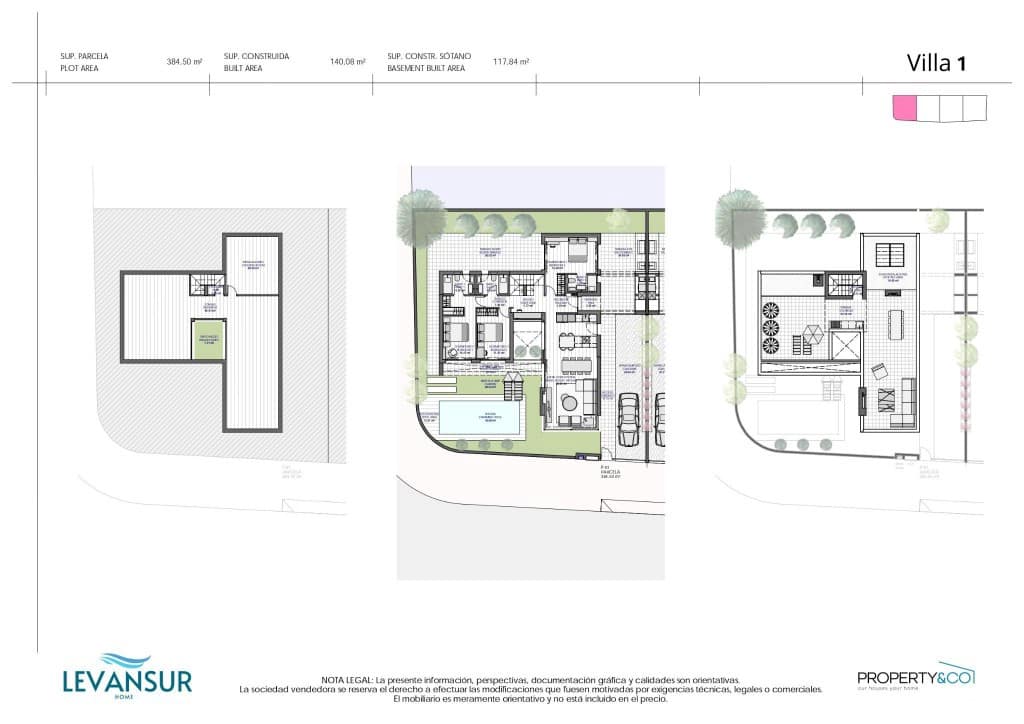 3 bedroom Villa for sale in Torre-Pacheco with pool - € 869,900 (Ref: 10030250)
