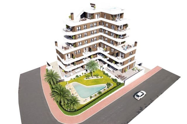 3 chambre Appartement à vendre à Puerto Deportivo, Guardamar del Segura avec piscine - 435 000 € (Ref: 10033625)