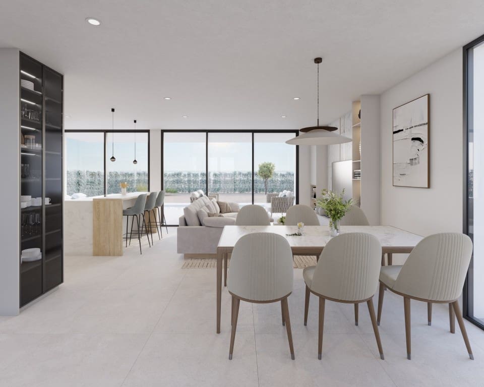 3 sypialnia Willa na sprzedaż w Fuente Alamo de Murcia z basenem - 618 046 € (Ref: 10033627)