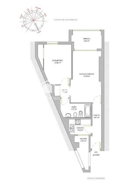 1 makuuhuone Huoneisto myytävänä paikassa Altea - 180 000 € (Ref: 10035103)