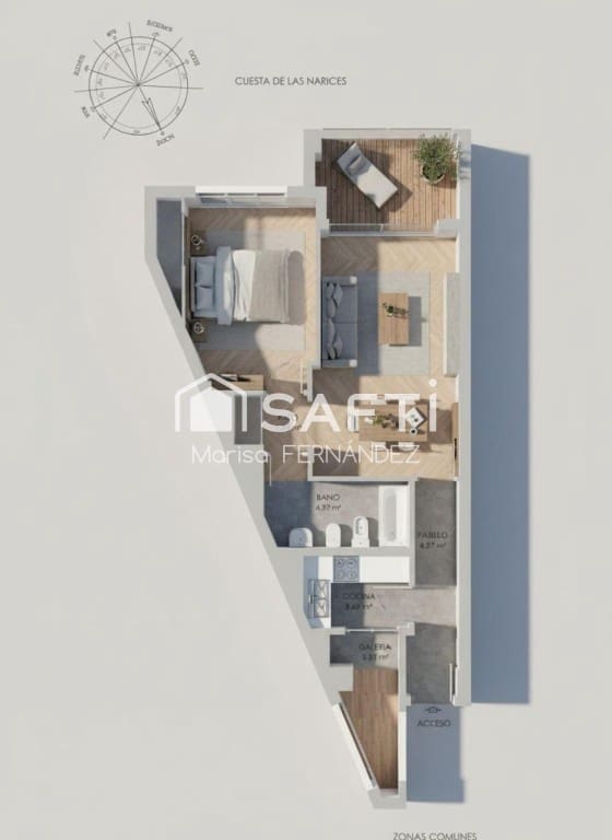 1 makuuhuone Huoneisto myytävänä paikassa Altea - 180 000 € (Ref: 10035103)