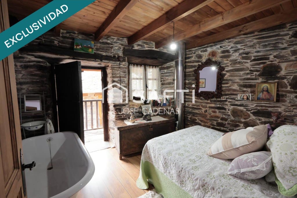 2 slaapkamer Finca/Landhuis te koop in Villafranca del Bierzo - € 94.000 (Ref: 10035104)