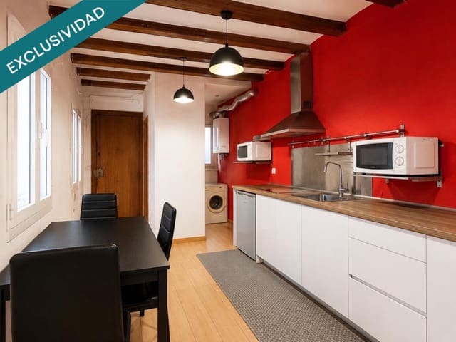 2 Zimmer Apartment zu verkaufen in El Raval, Barcelona Stadt - 155.000 € (Ref: 10037163)