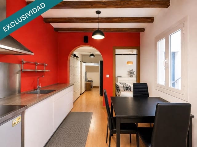 2 Zimmer Apartment zu verkaufen in El Raval, Barcelona Stadt - 155.000 € (Ref: 10037163)