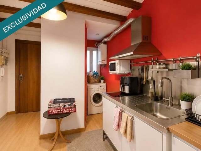 2 Zimmer Apartment zu verkaufen in El Raval, Barcelona Stadt - 155.000 € (Ref: 10037163)