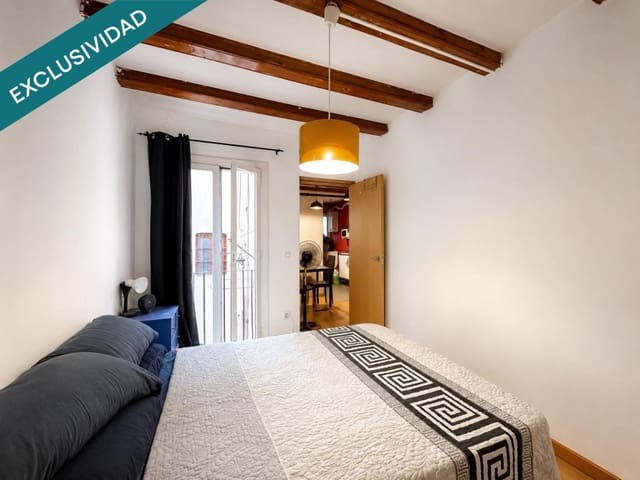 2 Zimmer Apartment zu verkaufen in El Raval, Barcelona Stadt - 155.000 € (Ref: 10037163)