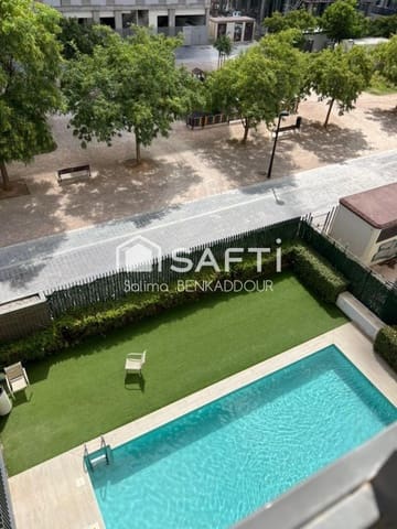 Appartement de 3 chambres à louer à Malilla, Valence ville avec piscine garage - 2 500 € (Ref: 10044741)
