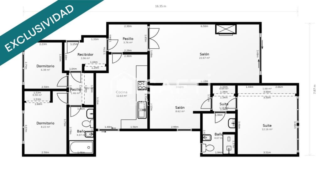 3 bedroom Apartment for sale in Barcelona city - € 647,000 (Ref: 10054904)