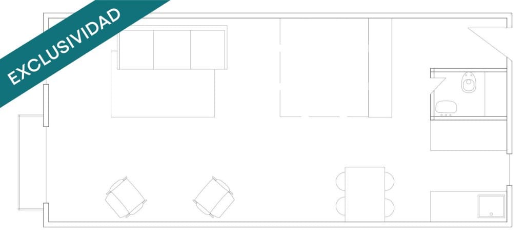 1 camera da letto Appartamento in vendita in Barcelona citta - 169.000 € (Rif: 10075488)