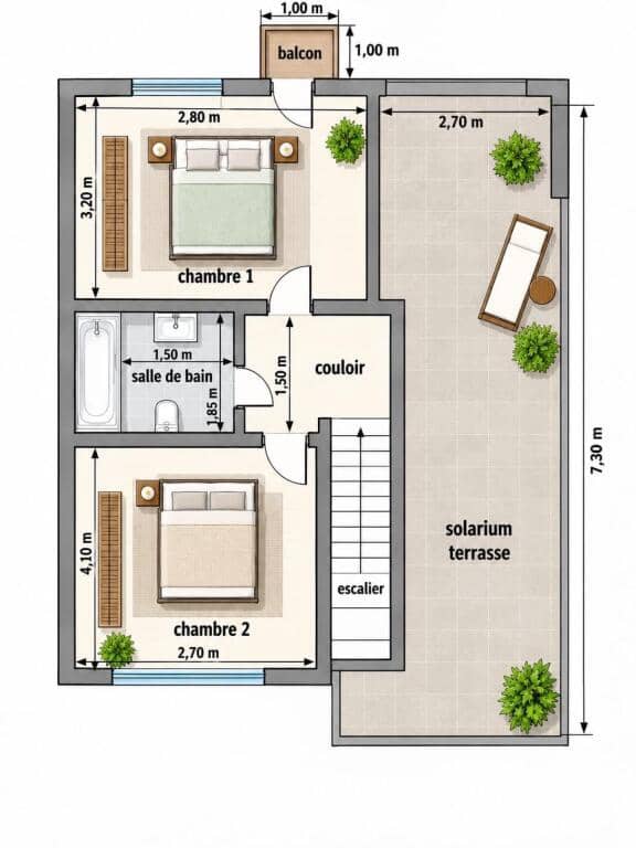 3 bedroom Terraced Villa for sale in Santa Margarida with pool - € 440,000 (Ref: 10078057)