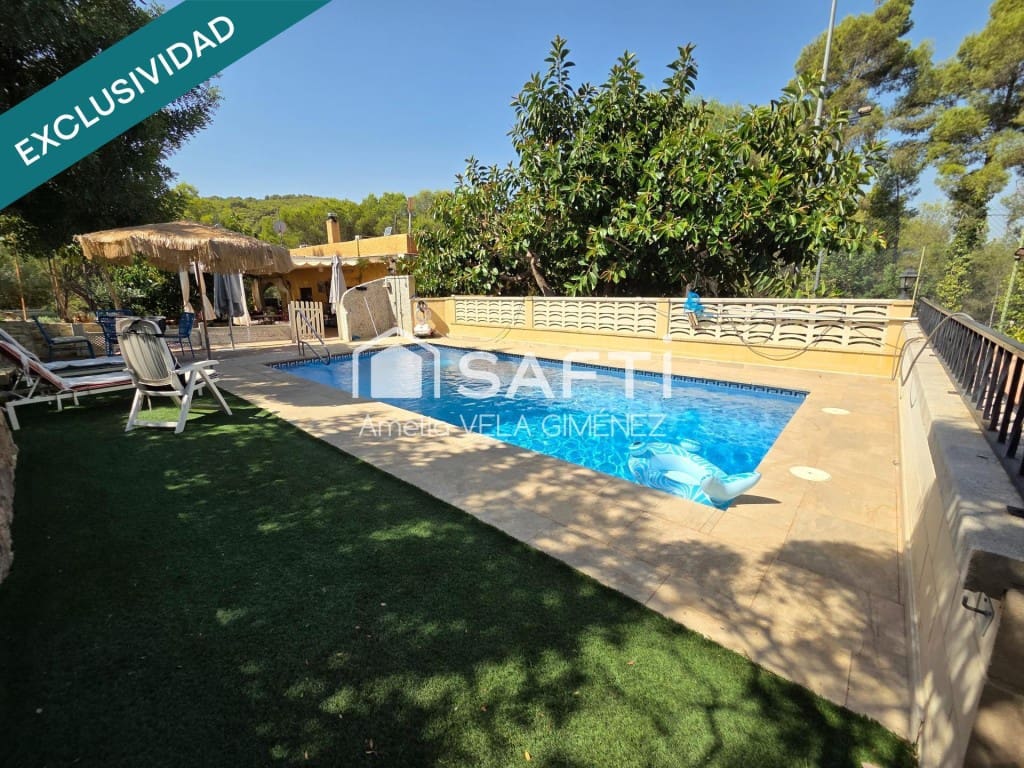 4 sypialnia Finka/Dom wiejski na sprzedaż w Sagunto / Sagunt z basenem garażem - 490 000 € (Ref: 10080973)