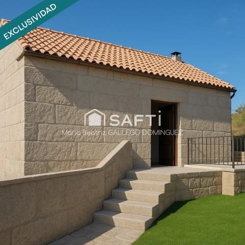 2 slaapkamer Finca/Landhuis te koop in Ponte Sampaio, Pontevedra stad met garage - € 45.000 (Ref: 10094385)