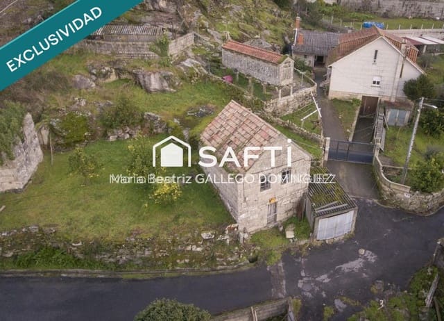 2 slaapkamer Finca/Landhuis te koop in Ponte Sampaio, Pontevedra stad met garage - € 45.000 (Ref: 10094385)