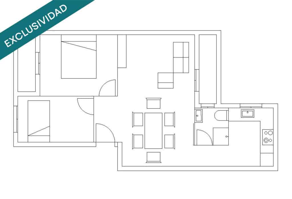 2 sovrum Lägenhet till salu i Moncada - 135 000 € (Ref: 10100103)