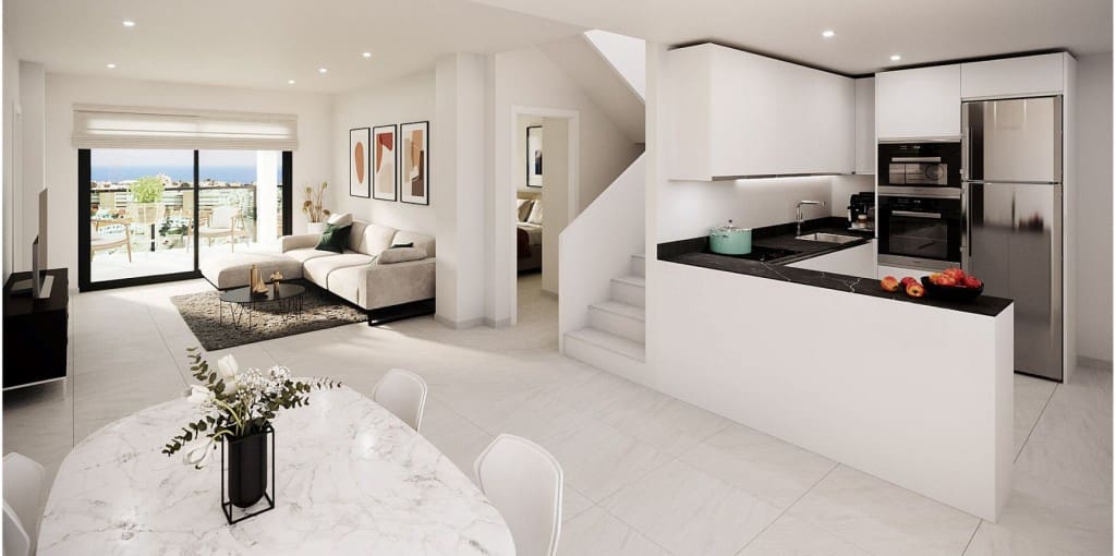 3 soveværelse Penthouse til salg i Torrevieja med swimmingpool garage - € 540.000 (Ref: 10100108)