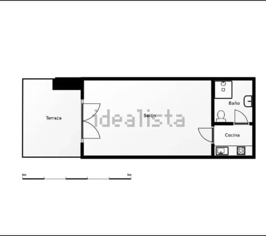 1 chambre Appartement à vendre à L'Hospitalet de L'infant, Vandellòs i l'Hospitalet de l'Infant avec garage - 107 000 € (Ref: 10109391)