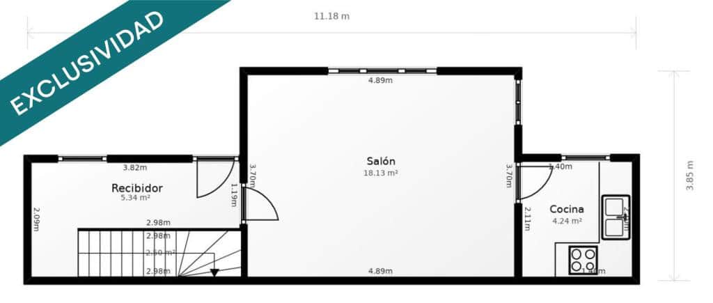 3 bedroom Villa for sale in Macanet de la Selva with pool garage - € 265,000 (Ref: 10119689)