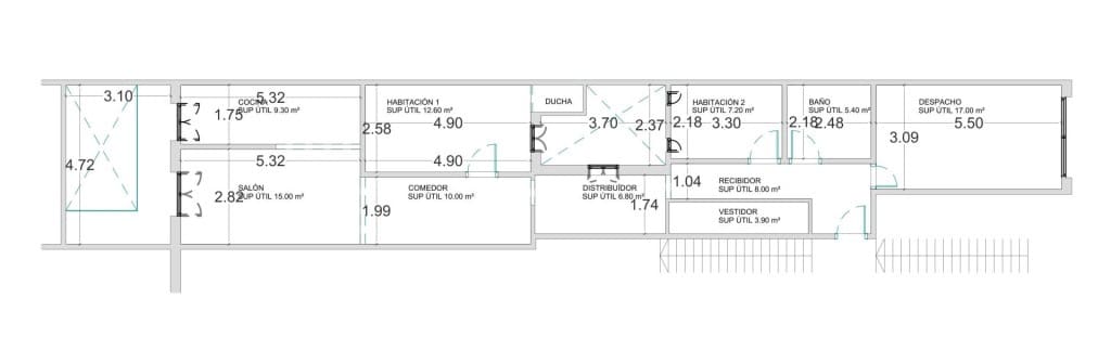 Apartamento de 3 habitaciones en Barcelona ciudad en venta - 350.000 € (Ref: 10131409)
