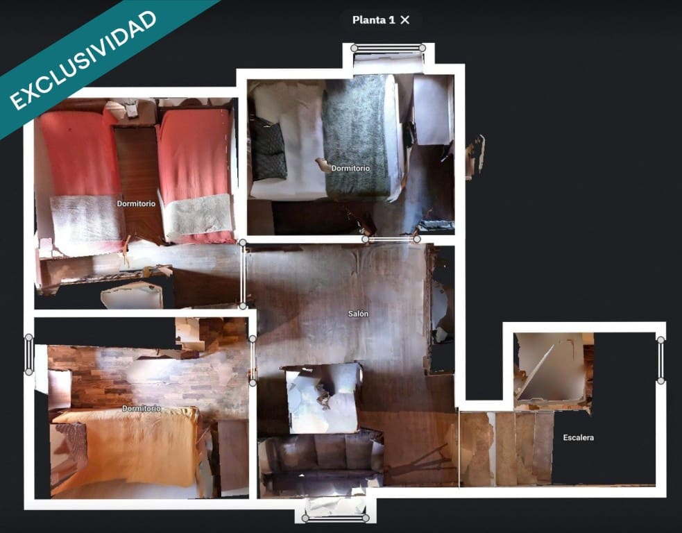 3 sovrum Villa till salu i Salas - 65 000 € (Ref: 10142379)
