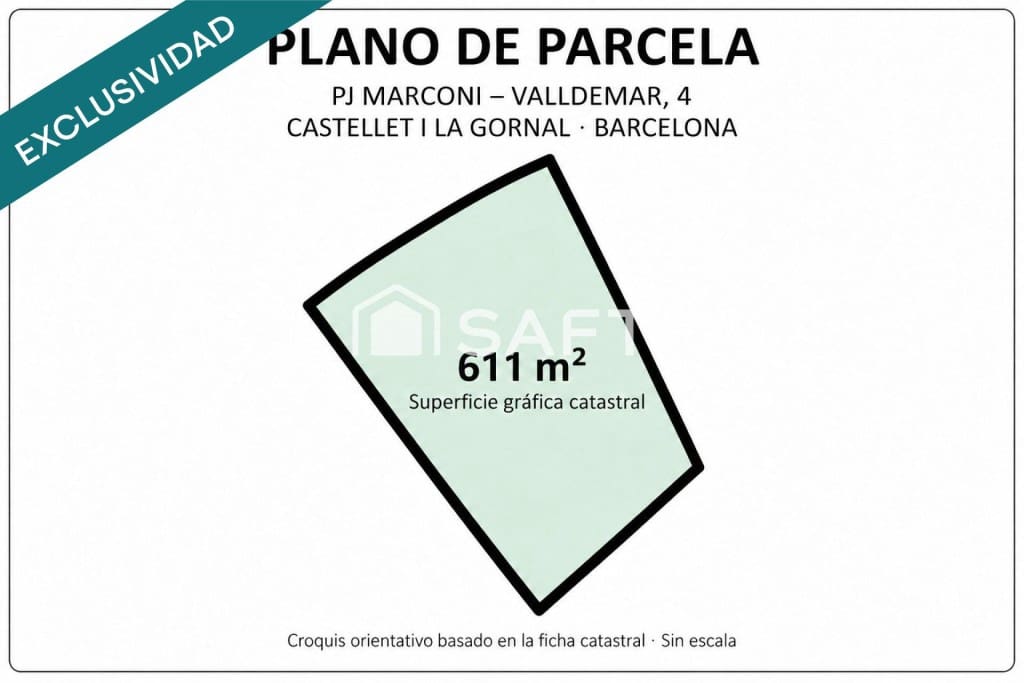 Tontti myytävänä paikassa Castellet i la Gornal - 29 000 € (Ref: 10148482)