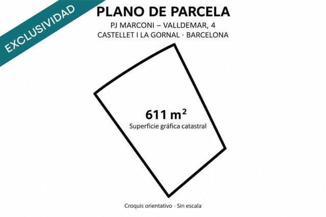 Terrain à Bâtir à vendre à Castellet i la Gornal - 29 000 € (Ref: 10148482)