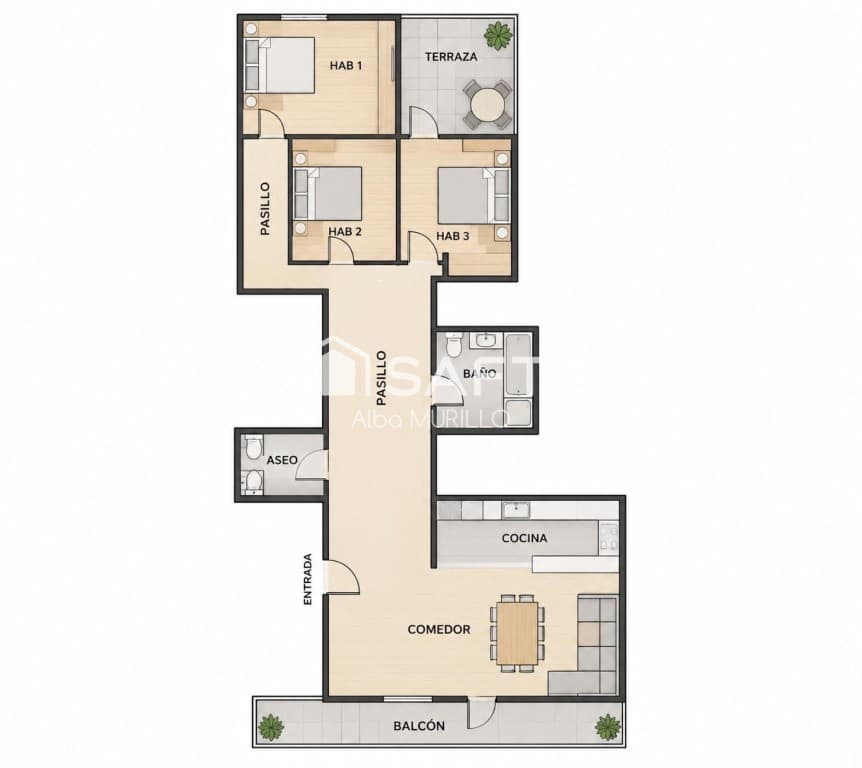 3 Zimmer Apartment zu verkaufen in Sant Pere de Ribes - 200.000 € (Ref: 10153366)