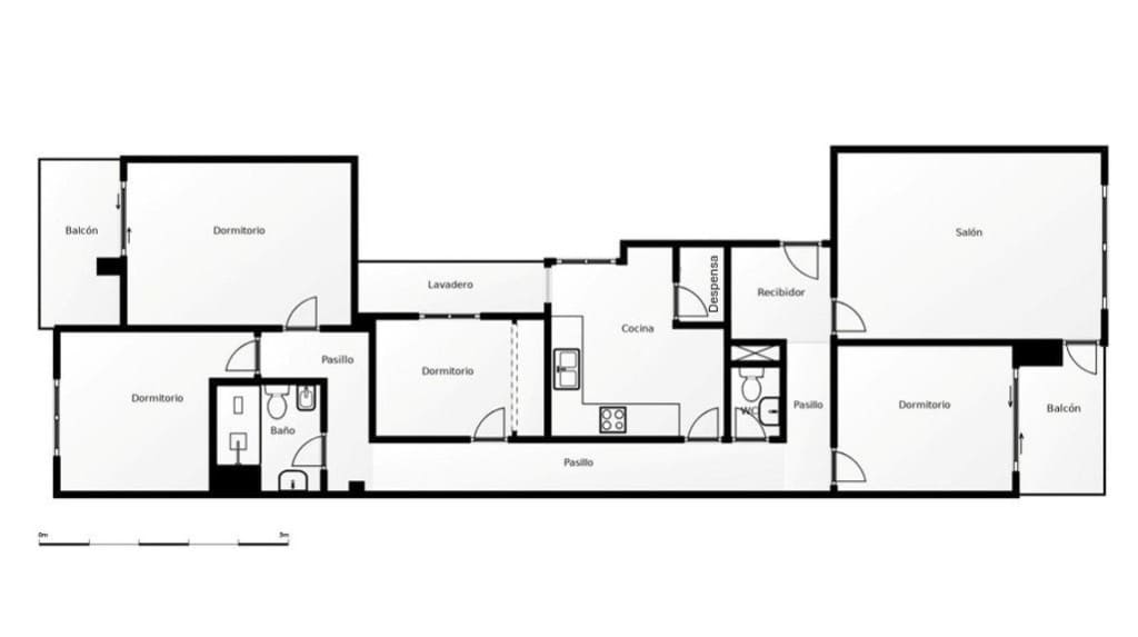 4 chambre Appartement à vendre à Ontinyent - 175 000 € (Ref: 10154914)