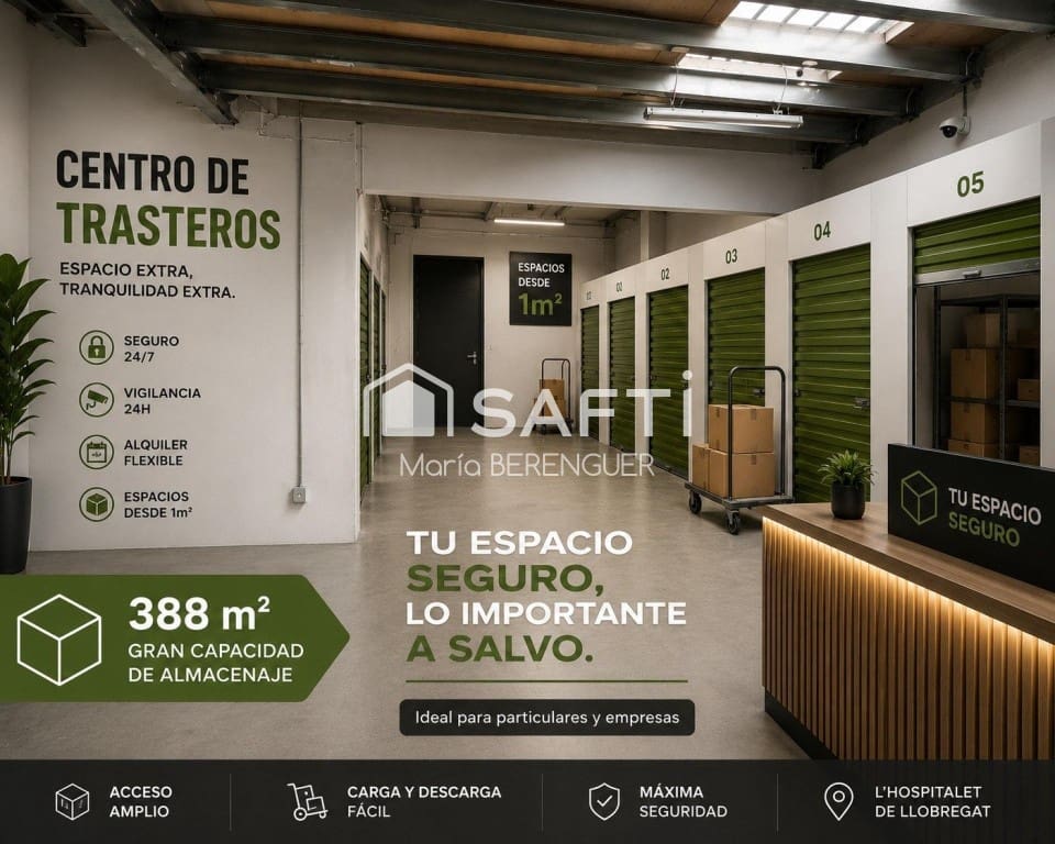Komercyjne na sprzedaż w L'Hospitalet de Llobregat - 215 000 € (Ref: 10157615)