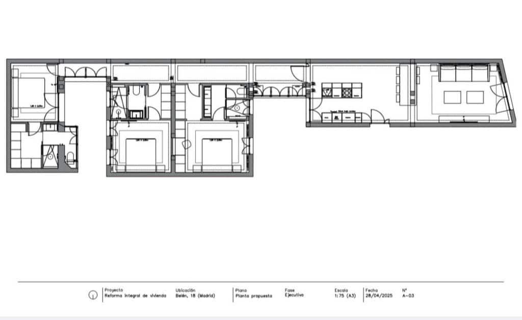 3 bedroom Apartment for sale in Madrid city - € 2,190,000 (Ref: 10177035)
