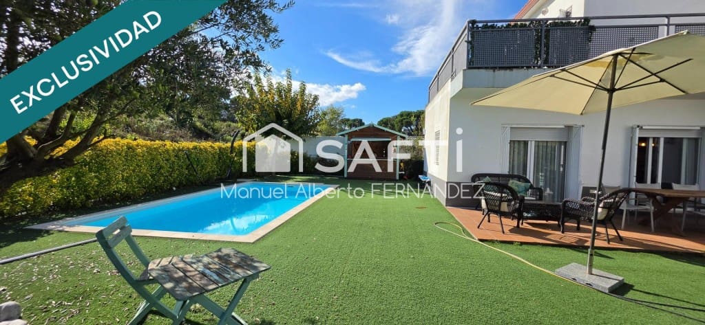 Chalet de 5 habitaciones en Fogars de la Selva en venta con piscina garaje - 395.000 € (Ref: 10186773)