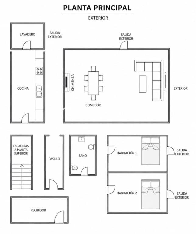 3 camera da letto Villa da affittare in Calafell con piscina - 2.900 € (Rif: 10186778)
