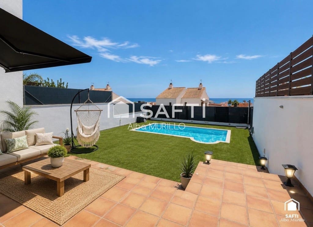3 camera da letto Villa da affittare in Calafell con piscina - 2.900 € (Rif: 10186778)