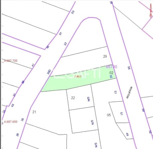 Area Edificabile in vendita in Pobladura de Pelayo García - 9.500 € (Rif: 8460475)