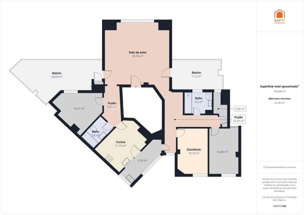 3 soveværelse Lejlighed til salg i Palma de Mallorca - € 549.000 (Ref: 9173705)