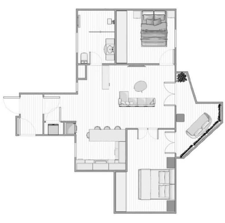 Apartamento de 2 habitaciones en Barcelona ciudad en venta - 449.900 € (Ref: 9173829)