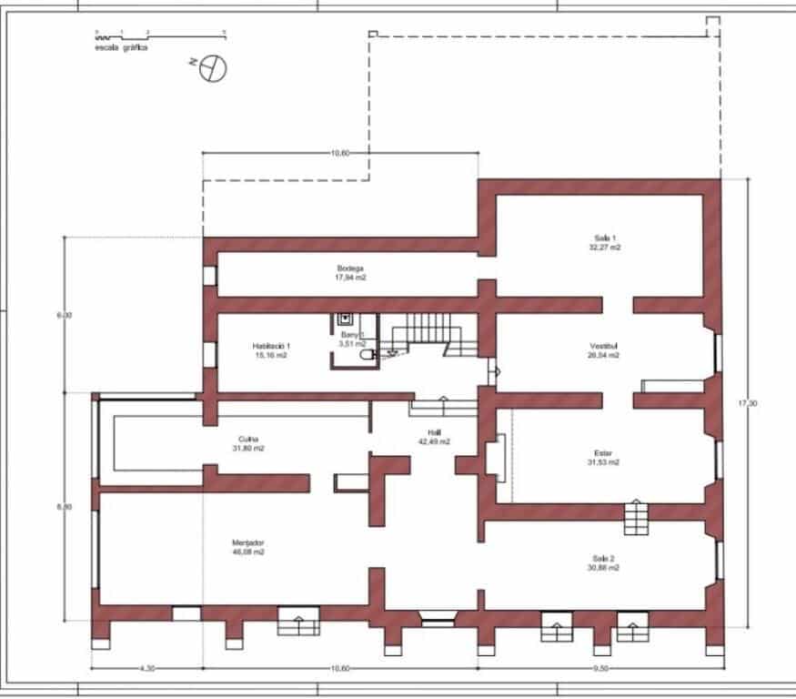 8 soverom Finca/Herregård til salgs i Barcelona by med svømmebasseng garasje - € 3 500 000 (Ref: 9173841)