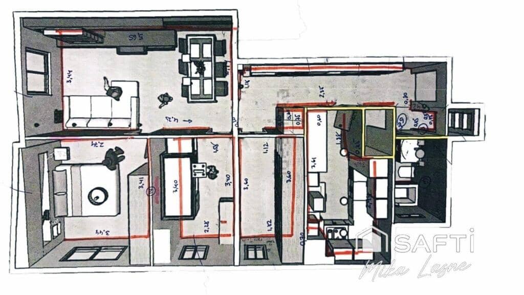 3 soverom Leilighet til salgs i Barcelona by - € 580 000 (Ref: 9173842)