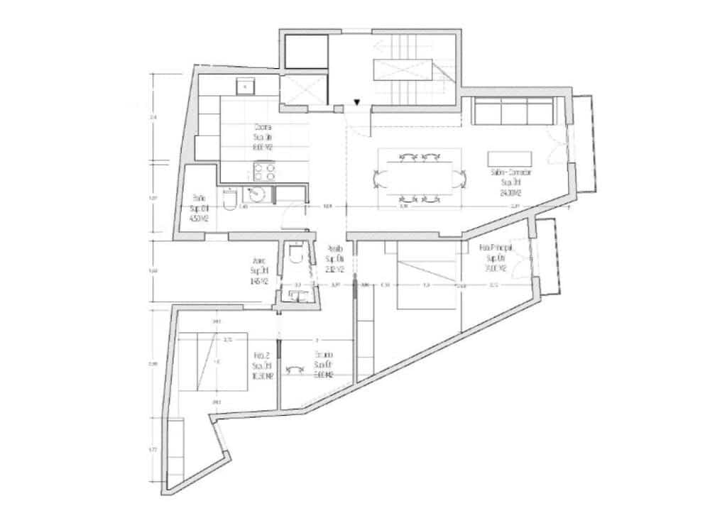 2 sovrum Lägenhet till salu i Barcelona stad - 459 000 € (Ref: 9173843)