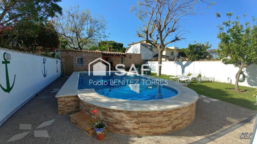 3 sypialnia Willa na sprzedaż w Chiclana de la Frontera z basenem garażem - 650 000 € (Ref: 9173897)