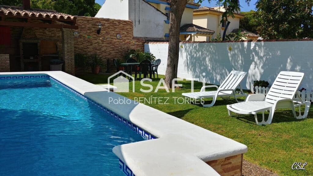 3 sypialnia Willa na sprzedaż w Chiclana de la Frontera z basenem garażem - 650 000 € (Ref: 9173897)