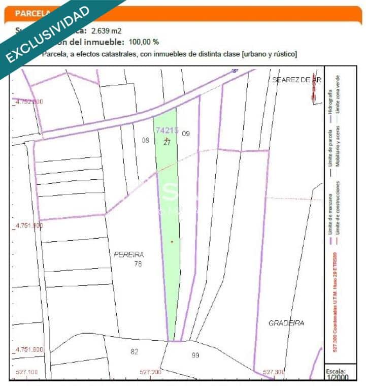 Grunde uden byggetilladelser til salg i Ames - € 59.000 (Ref: 9174002)