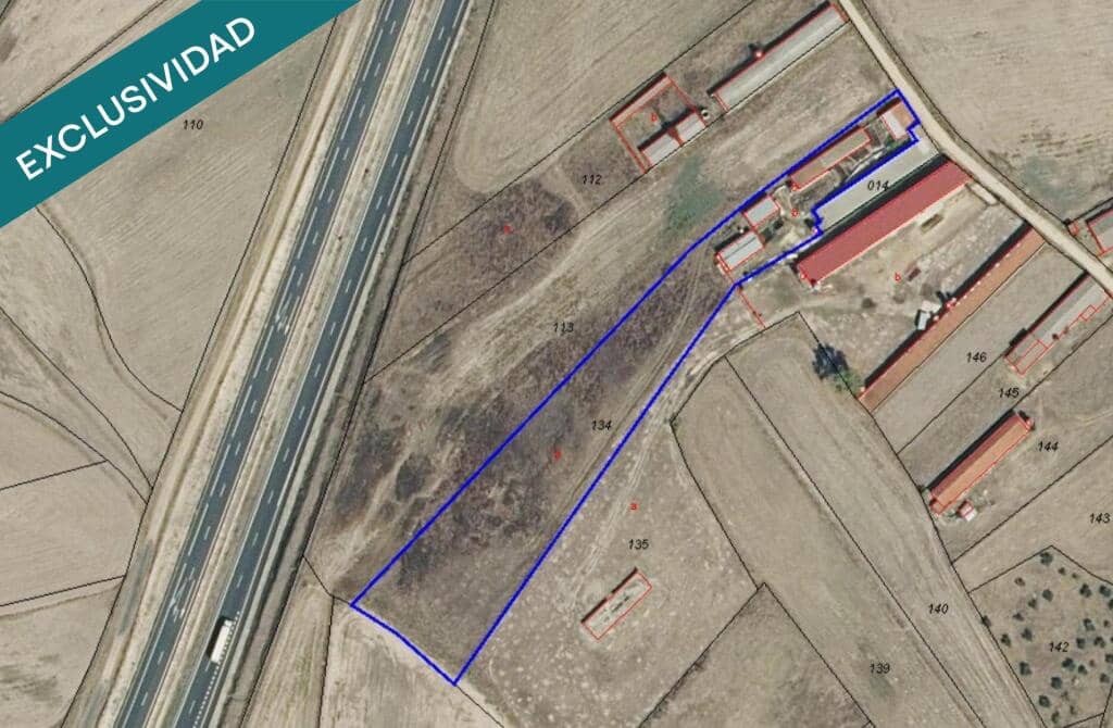 Ubebygd land til salgs i Lagartera - € 32 600 (Ref: 9174351)