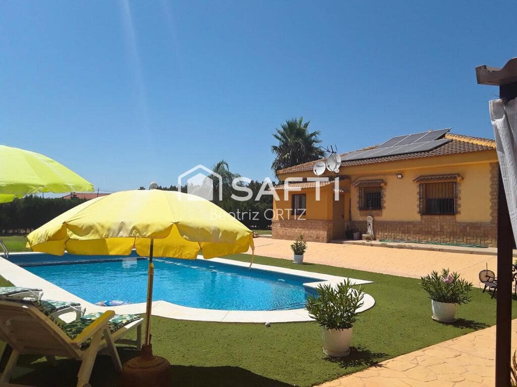 5 soveværelse Finca/Landehus til salg i Aljaraque med swimmingpool - € 595.000 (Ref: 9174434)