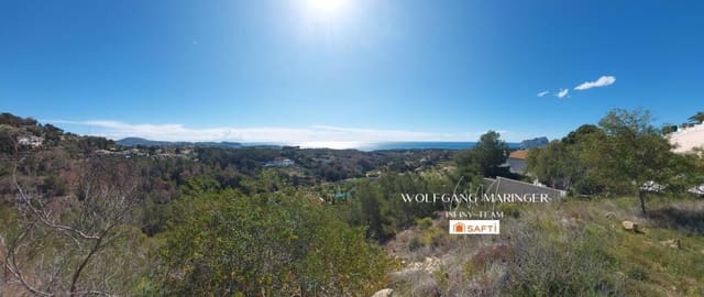 Byggetomt til salgs i Benissa - € 540 000 (Ref: 9181013)