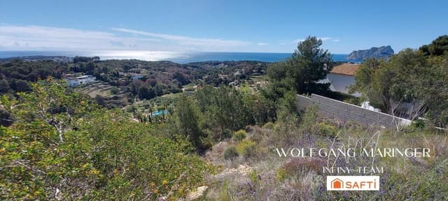 Byggetomt til salgs i Benissa - € 385 000 (Ref: 9181015)