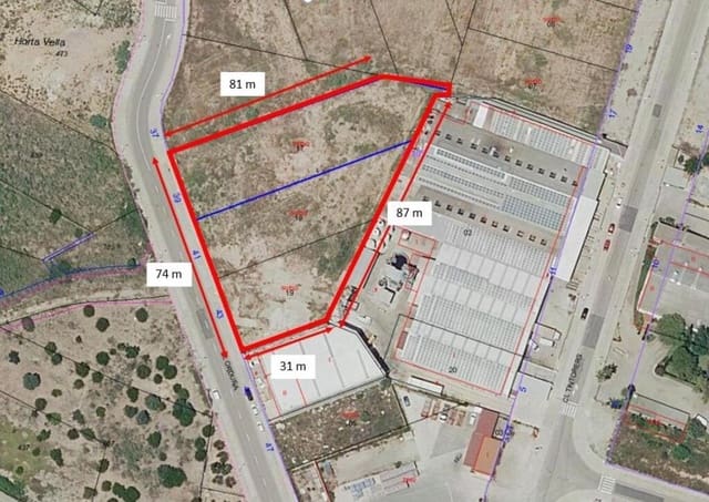 Building Plot for sale in Bétera - € 1,261,250 (Ref: 9193844)