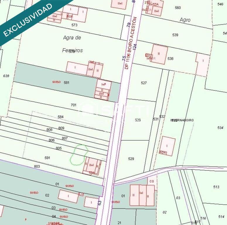 Bouwgrond te koop in Boiro - € 56.750 (Ref: 9215074)