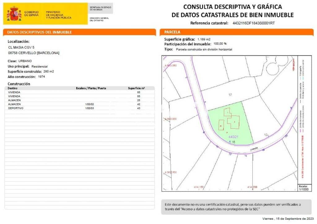 4 slaapkamer Villa te koop in Cervello - € 535.000 (Ref: 9219976)
