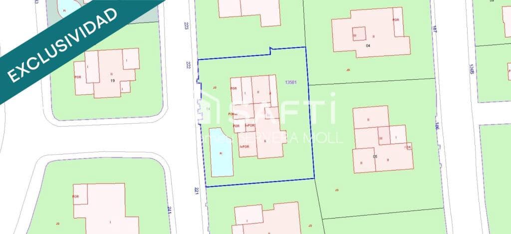 3 sypialnia Willa na sprzedaż w Ciutadella de Menorca z basenem garażem - 795 000 € (Ref: 9247034)