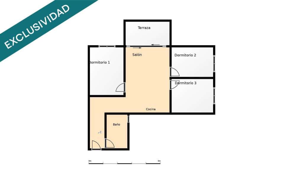 3 soveværelse Lejlighed til salg i Oliva - € 150.000 (Ref: 9262478)